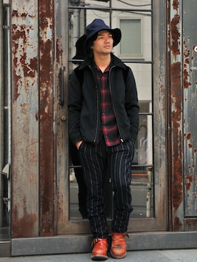 【glamb】田上翔さんのコーディネート