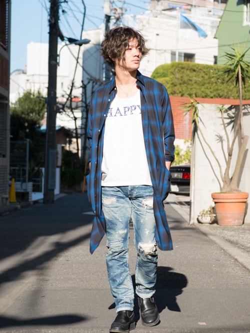 【glamb】田上翔さんのコーディネート