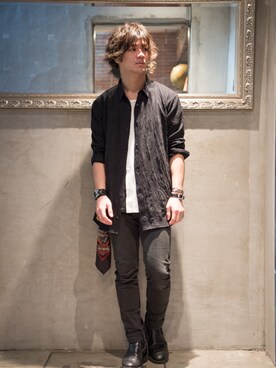 【glamb】田上翔さんのコーディネート