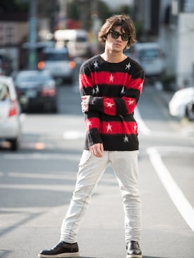 【glamb】田上翔さんのコーディネート