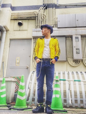 「アイテム（ジャージ）」を使った、souta_beezzyさん（メンズ・165cm・20代）の秋コーディネート