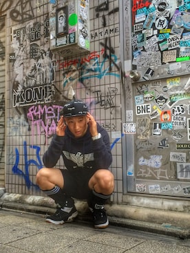 「EWING（ユーイング）のアイテム」を使った、souta_beezzyさん（メンズ・165cm）の秋コーディネート
