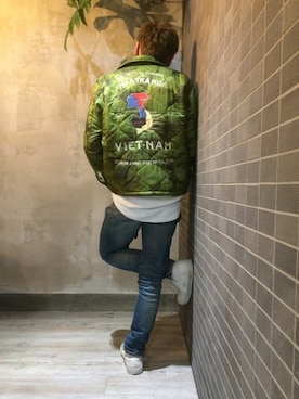 Quatre hair designさん（メンズ・179cm）の冬コーディネート