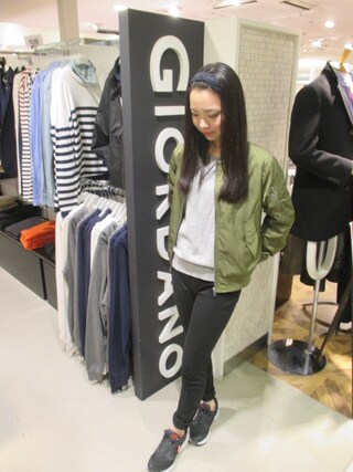 Giordano メディオ新大阪店のスタッフコーディネート一覧 Wear
