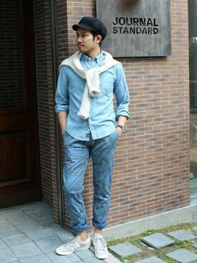 JOURNAL STANDARD EC担当さん（メンズ・173cm）の春コーディネート
