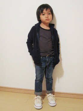 「JOURNAL STANDARD relume（ジャーナルスタンダード　レリューム）のアイテム」を使った、JOURNAL STANDARD EC担当さん（キッズ・105cm）の春コーディネート