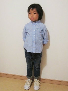 「JOURNAL STANDARD relume（ジャーナルスタンダード　レリューム）のアイテム」を使った、JOURNAL STANDARD EC担当さん（キッズ・105cm）の春コーディネート