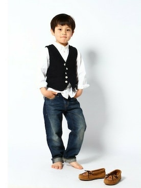 「JOURNAL STANDARD relume（ジャーナルスタンダード　レリューム）のアイテム」を使った、JOURNAL STANDARD EC担当さん（キッズ・120cm）の春コーディネート