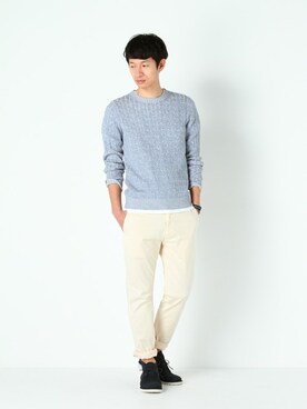 JOURNAL STANDARD EC担当さん(メンズ・178cm)の春コーディネート