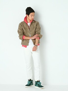 JOURNAL STANDARD EC担当さん（メンズ・178cm）の春コーディネート