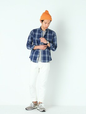 JOURNAL STANDARD EC担当さん（メンズ・178cm）の春コーディネート