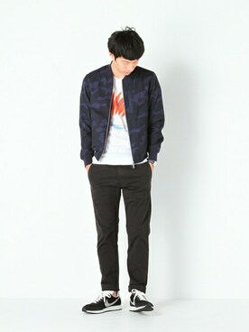 JOURNAL STANDARD EC担当さん（メンズ・178cm）の春コーディネート