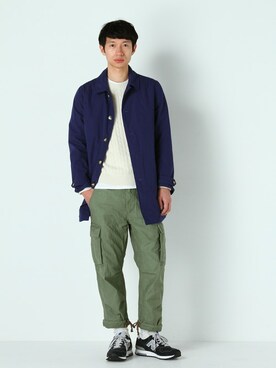 JOURNAL STANDARD EC担当さん（メンズ・178cm）の春コーディネート