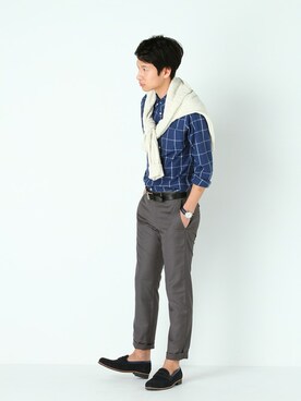 JOURNAL STANDARD EC担当さん（メンズ・178cm）の冬コーディネート