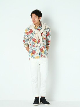 JOURNAL STANDARD EC担当さん（メンズ・178cm）の春コーディネート