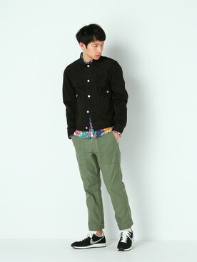 JOURNAL STANDARD EC担当さん（メンズ・178cm）の春コーディネート