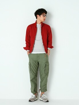 JOURNAL STANDARD EC担当さん(メンズ・178cm)の冬コーディネート