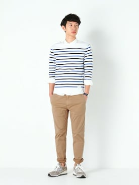 JOURNAL STANDARD EC担当さん(メンズ・178cm)の春コーディネート