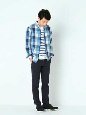 JOURNAL STANDARD EC担当さん（メンズ・178cm）の春コーディネート