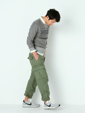 JOURNAL STANDARD EC担当さん（メンズ・178cm）の春コーディネート