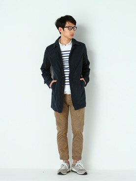 JOURNAL STANDARD EC担当さん（メンズ・178cm）の春コーディネート