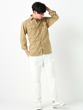 JOURNAL STANDARD EC担当さん（メンズ・179cm）の夏コーディネート