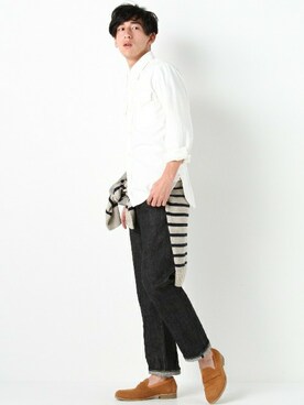 JOURNAL STANDARD EC担当さん（メンズ・179cm）の夏コーディネート