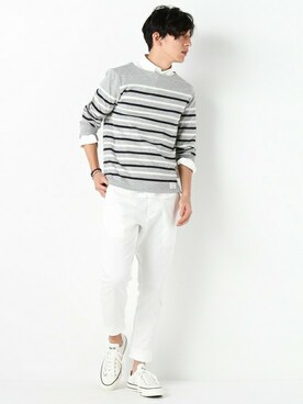 JOURNAL STANDARD EC担当さん（メンズ・173cm）の春コーディネート