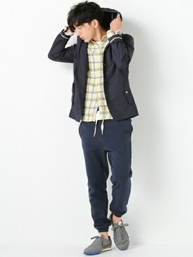 JOURNAL STANDARD EC担当さん（メンズ・179cm）の春コーディネート