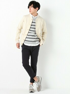 JOURNAL STANDARD EC担当さん（メンズ・179cm）の春コーディネート