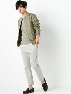 JOURNAL STANDARD EC担当さん（メンズ・179cm）の春コーディネート