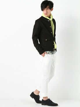 JOURNAL STANDARD EC担当さん（メンズ・179cm）の夏コーディネート