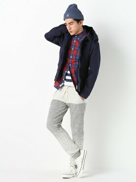 JOURNAL STANDARD EC担当さん（メンズ・179cm）の春コーディネート