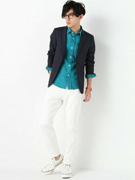 JOURNAL STANDARD EC担当さん（メンズ・179cm）の春コーディネート