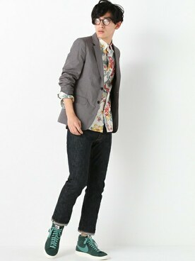 JOURNAL STANDARD EC担当さん（メンズ・179cm）の春コーディネート