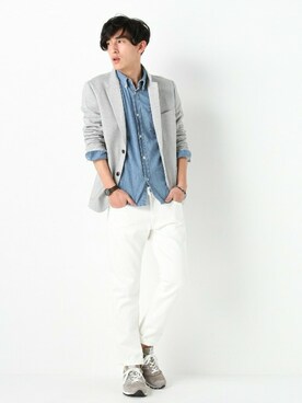 JOURNAL STANDARD EC担当さん（メンズ・179cm）の春コーディネート