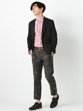 JOURNAL STANDARD EC担当さん（メンズ・179cm）の春コーディネート