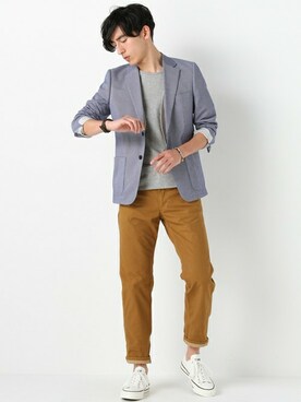 JOURNAL STANDARD EC担当さん（メンズ・179cm）の春コーディネート