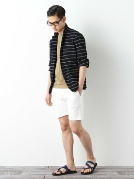 JOURNAL STANDARD EC担当さん（メンズ・178cm）の春コーディネート