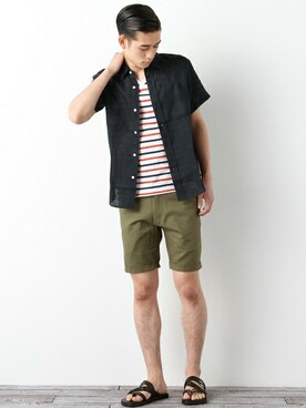 JOURNAL STANDARD EC担当さん（メンズ・178cm）の春コーディネート