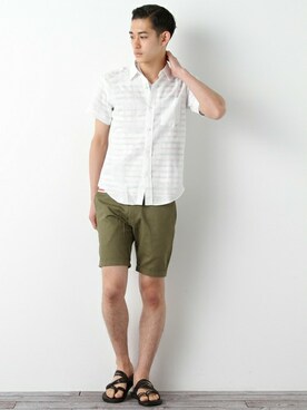 JOURNAL STANDARD EC担当さん（メンズ・178cm）の夏コーディネート