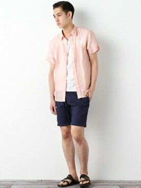 JOURNAL STANDARD EC担当さん（メンズ・178cm）の夏コーディネート