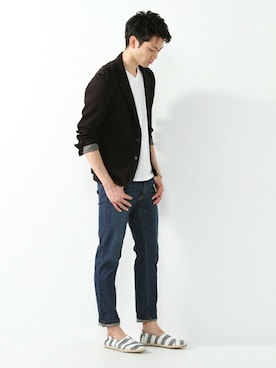 JOURNAL STANDARD EC担当さん(メンズ・180cm)の春コーディネート