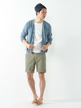 JOURNAL STANDARD EC担当さん(メンズ・180cm)の夏コーディネート
