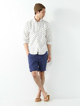 JOURNAL STANDARD EC担当さん(メンズ・180cm)の夏コーディネート