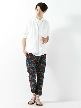 JOURNAL STANDARD EC担当さん(メンズ・185cm)の夏コーディネート