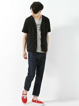 JOURNAL STANDARD EC担当さん(メンズ・185cm)の夏コーディネート