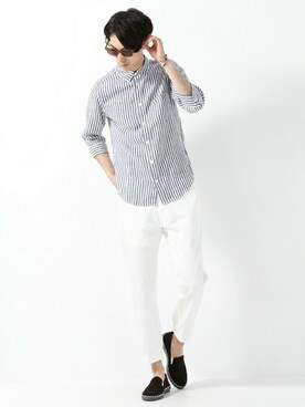 JOURNAL STANDARD EC担当さん（メンズ・185cm）の夏コーディネート