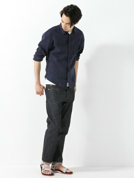 JOURNAL STANDARD EC担当さん(メンズ・185cm)の夏コーディネート