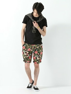 JOURNAL STANDARD EC担当さん（メンズ・185cm）の夏コーディネート